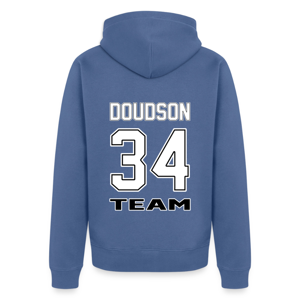 Team 34 - à capuche Premium - bleu pigeon