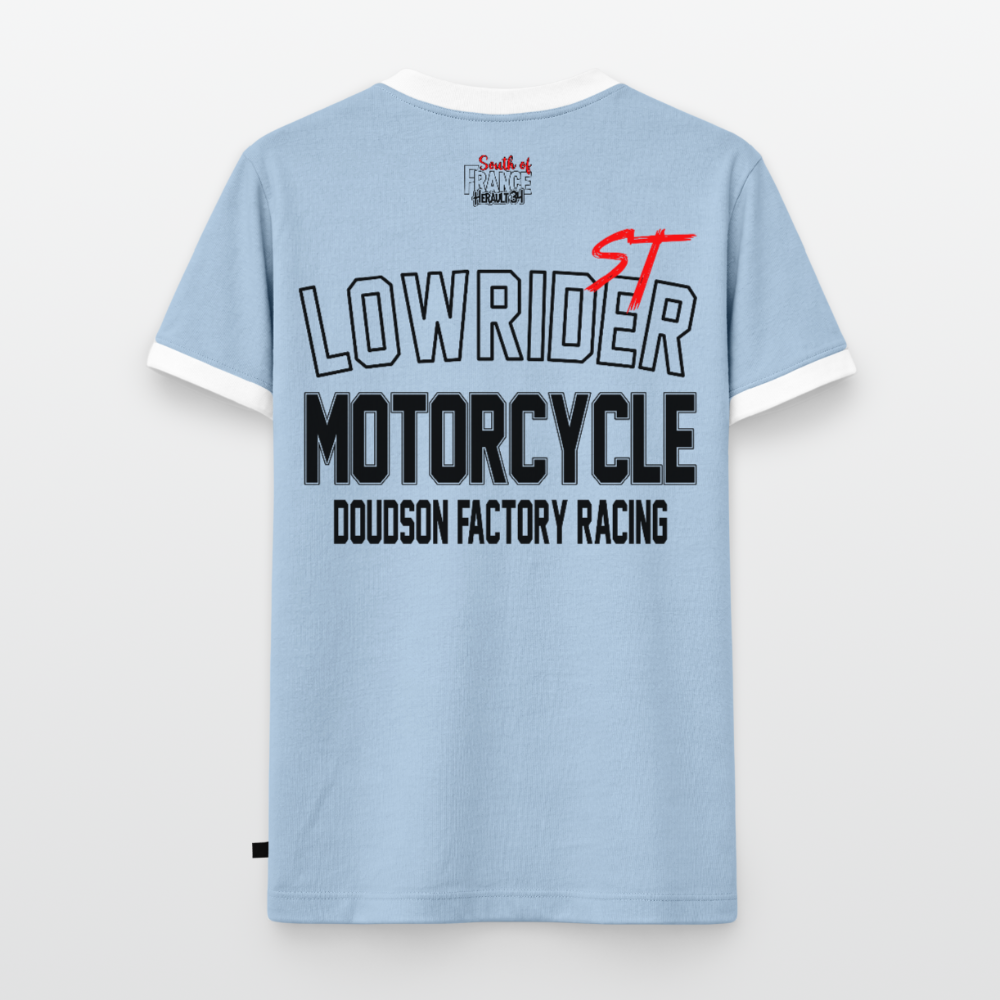 HD - Low Rider ST - bleu clair/blanc 