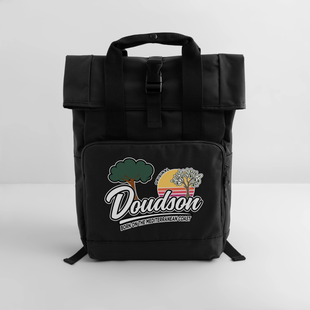Sac à dos Roll Top DOUDSON - noir