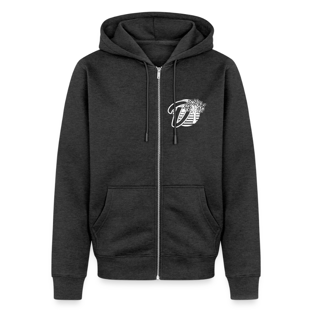 Veste à capuche zippée BONES Snow Time – DOUDSON - anthracite chiné