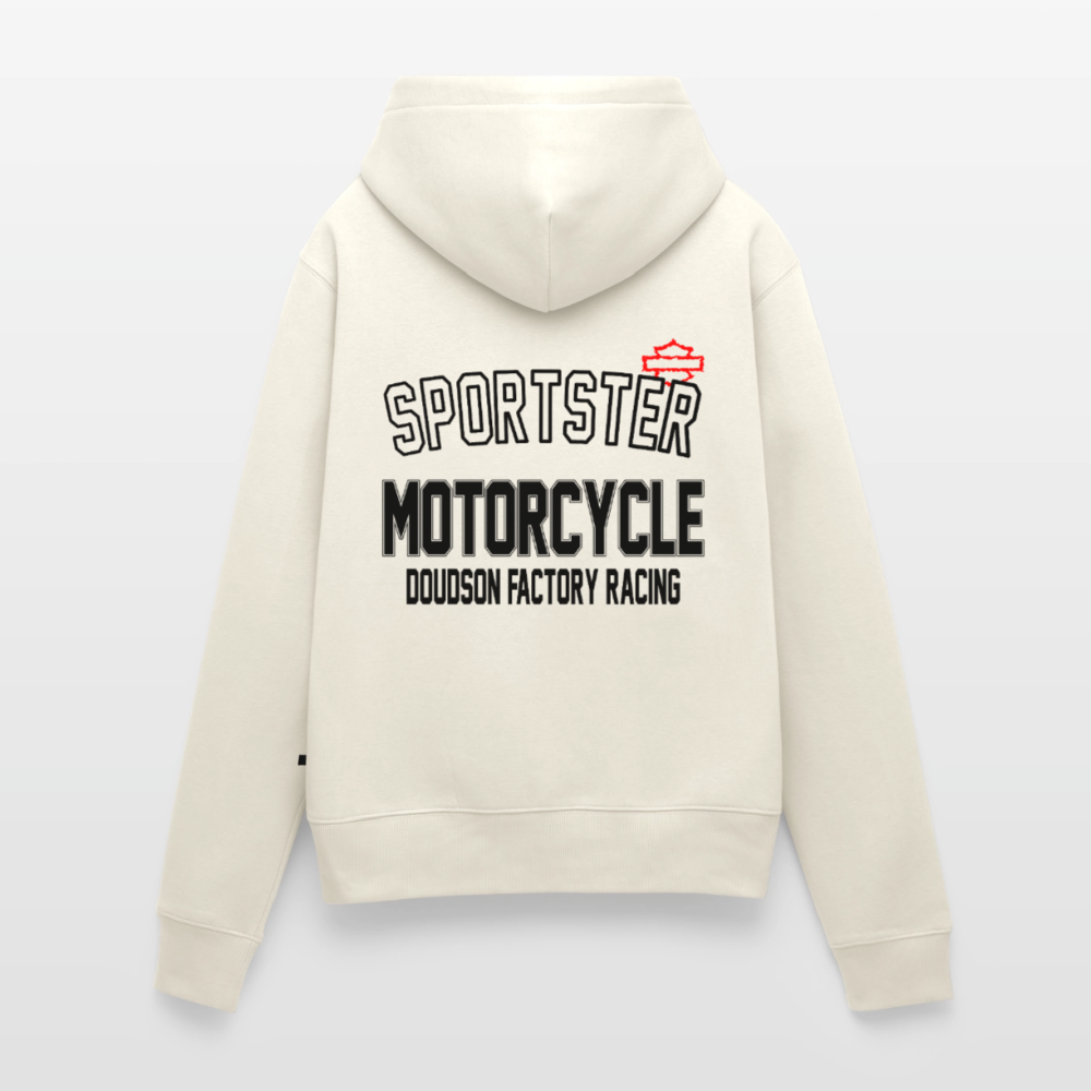HD - Sportster - à capuche Premium pour femmes - blanc cassé