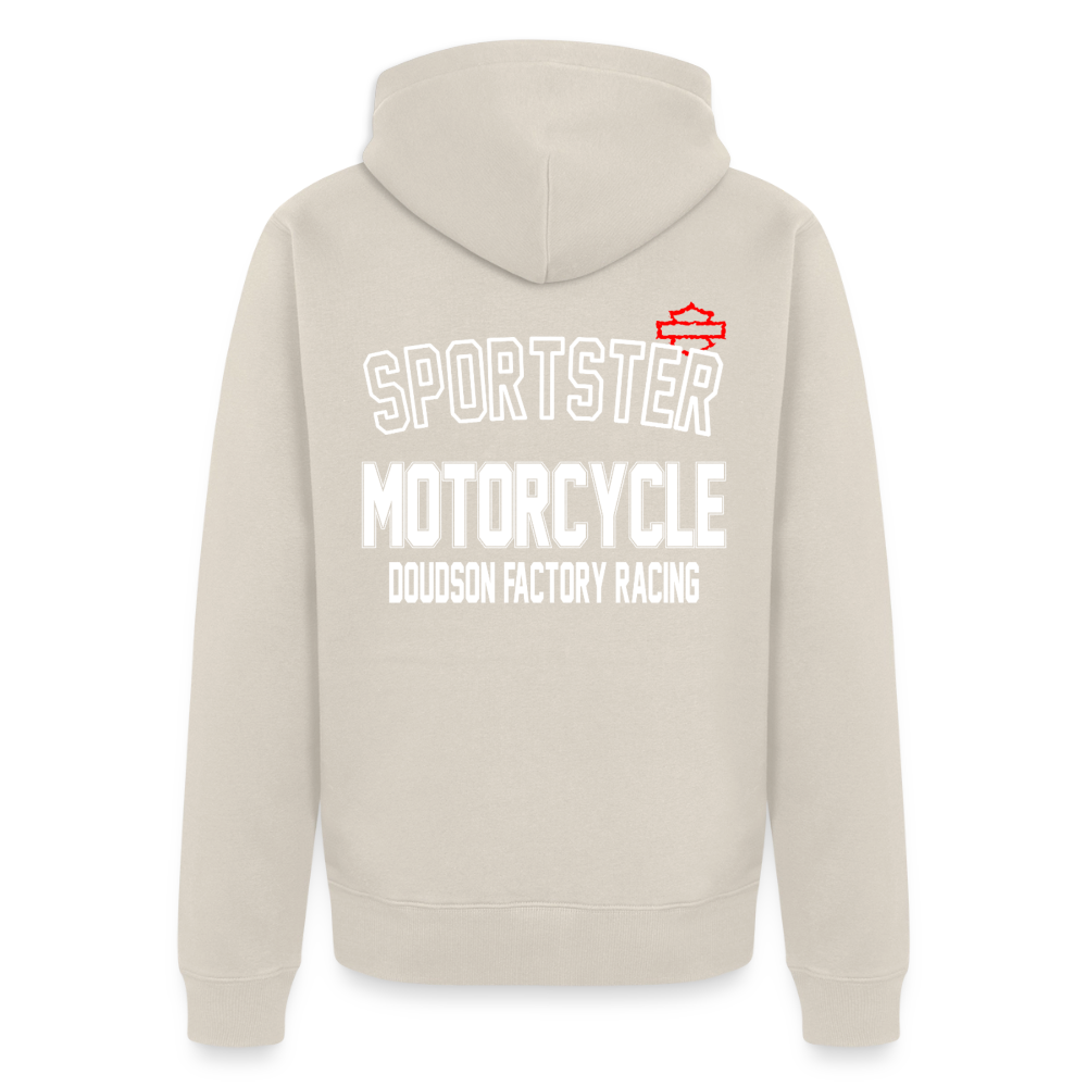 HD - SPORTSTER - Veste à capuche Premium Homme - beige
