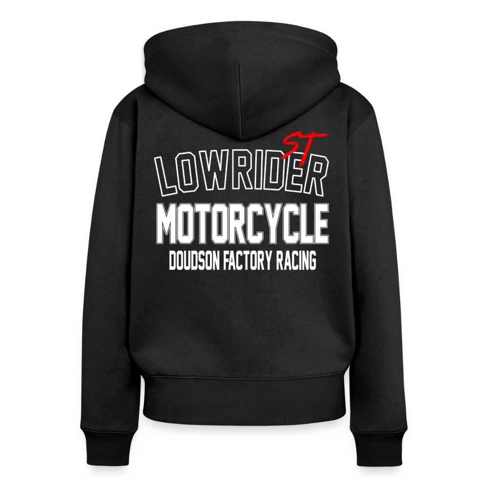 Veste à capuche zippée moto Low Rider ST – DOUDSON Factory Racing - noir