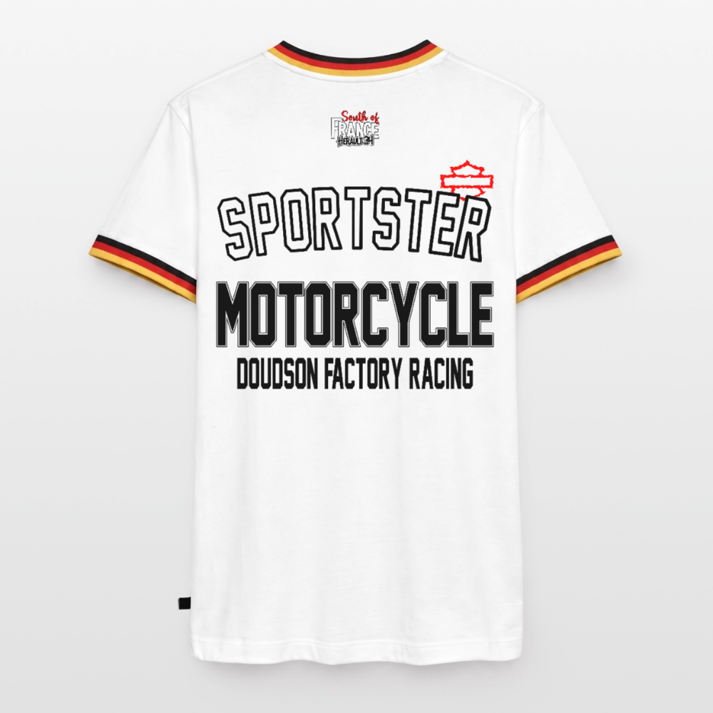 HD - Sportster - blanc/tricolore