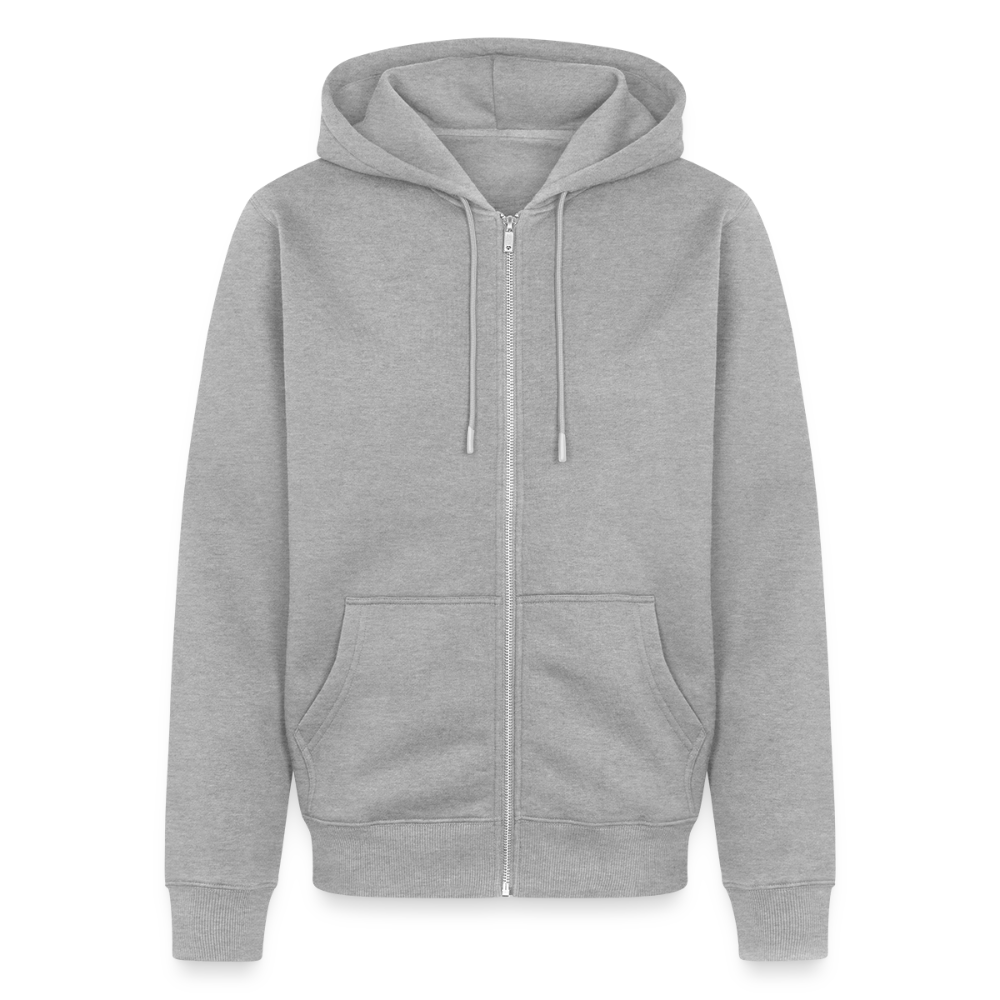 Veste à capuche Premium Homme - gris chiné