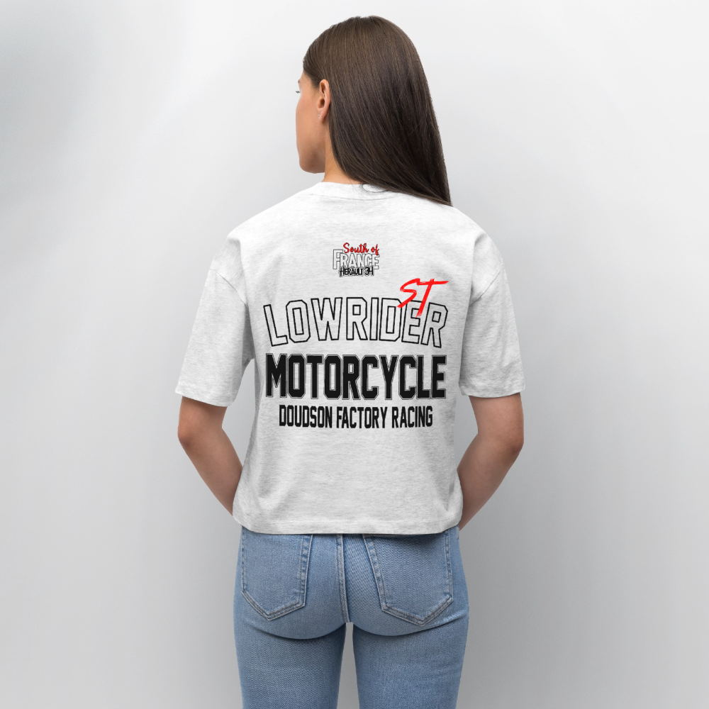 HD - Lowerider ST - Femme Oversize - blanc chiné
