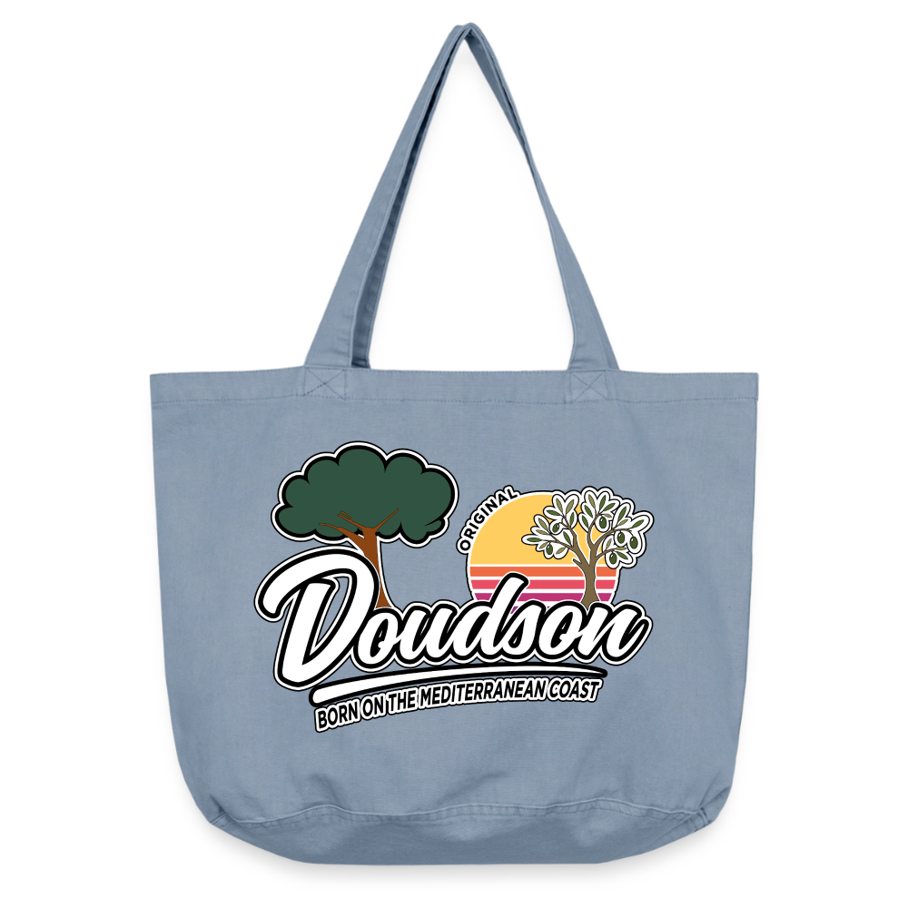 Sac cabas vintage délavé - vintage light blue