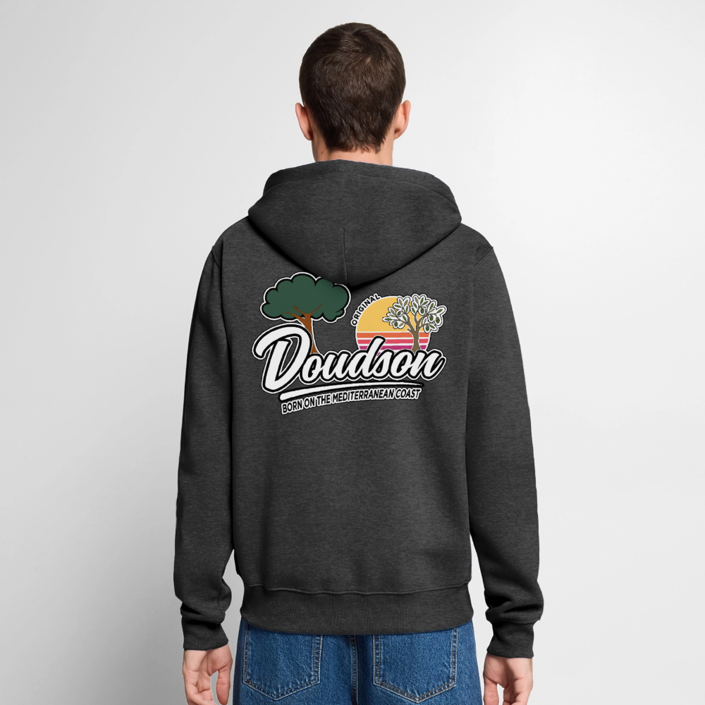 Veste noire DOUDSON Original avec grand logo au dos