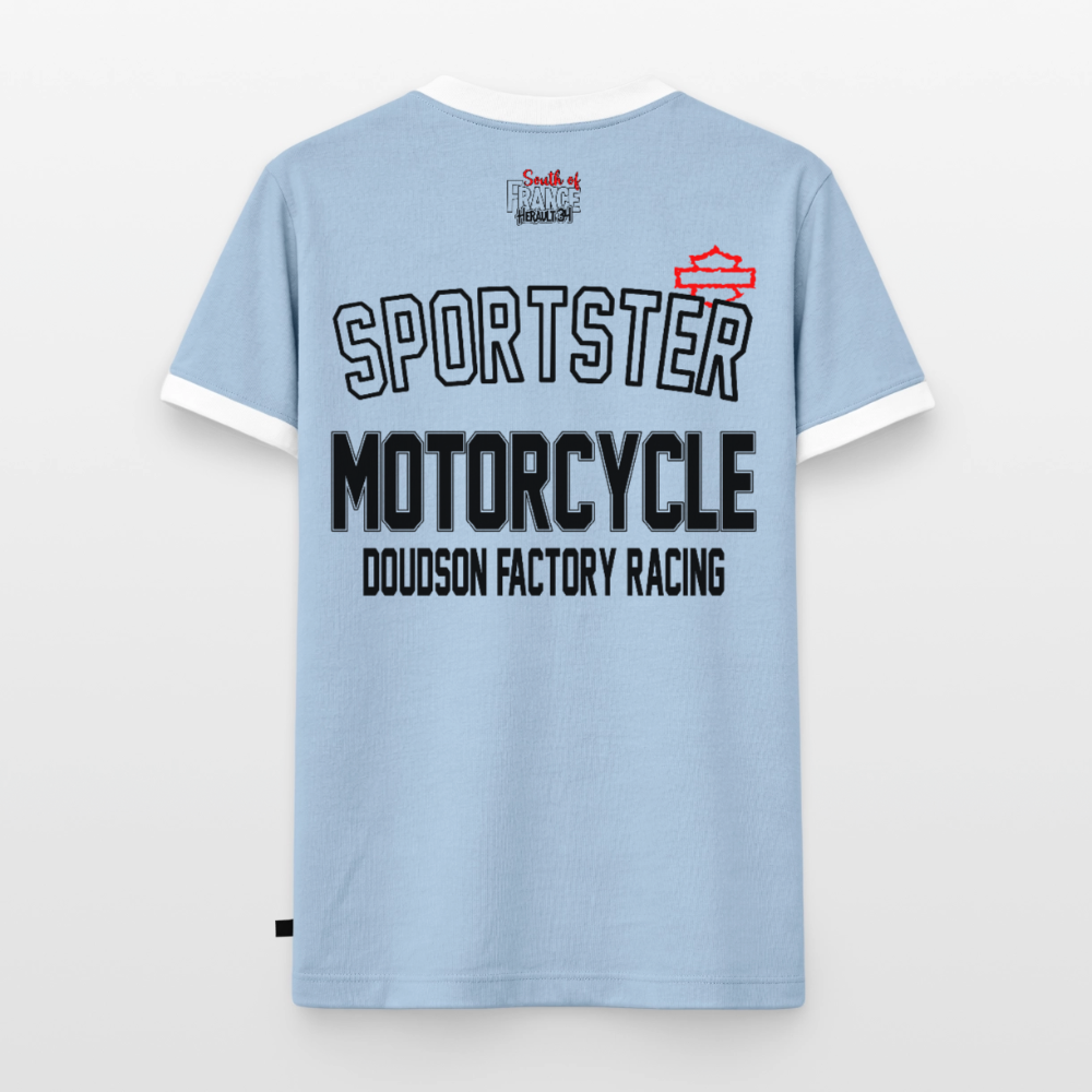 HD - Sportster - bleu clair/blanc 