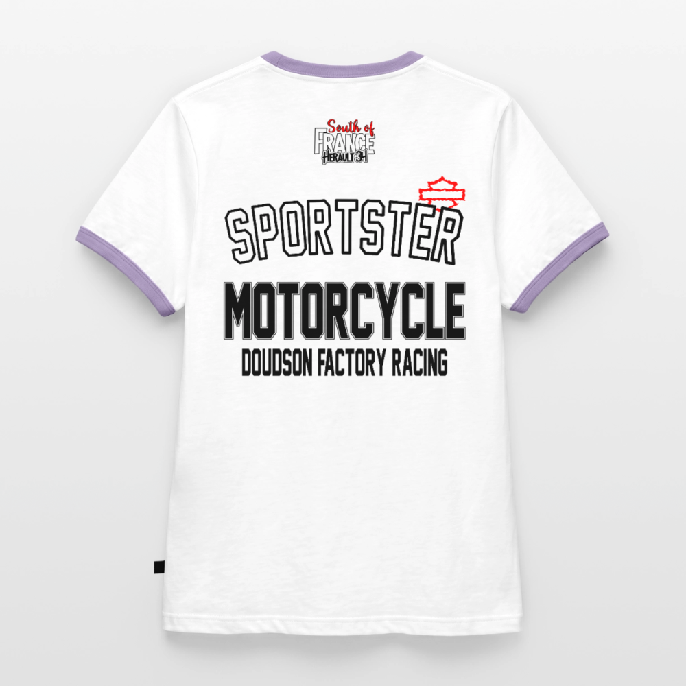 HD - Sportster - Femme - blanc/lavande