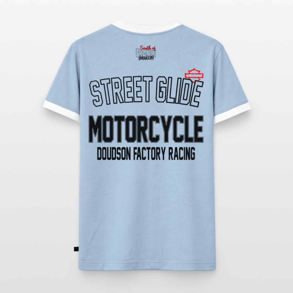 HD - Street Glide - bleu clair/blanc 