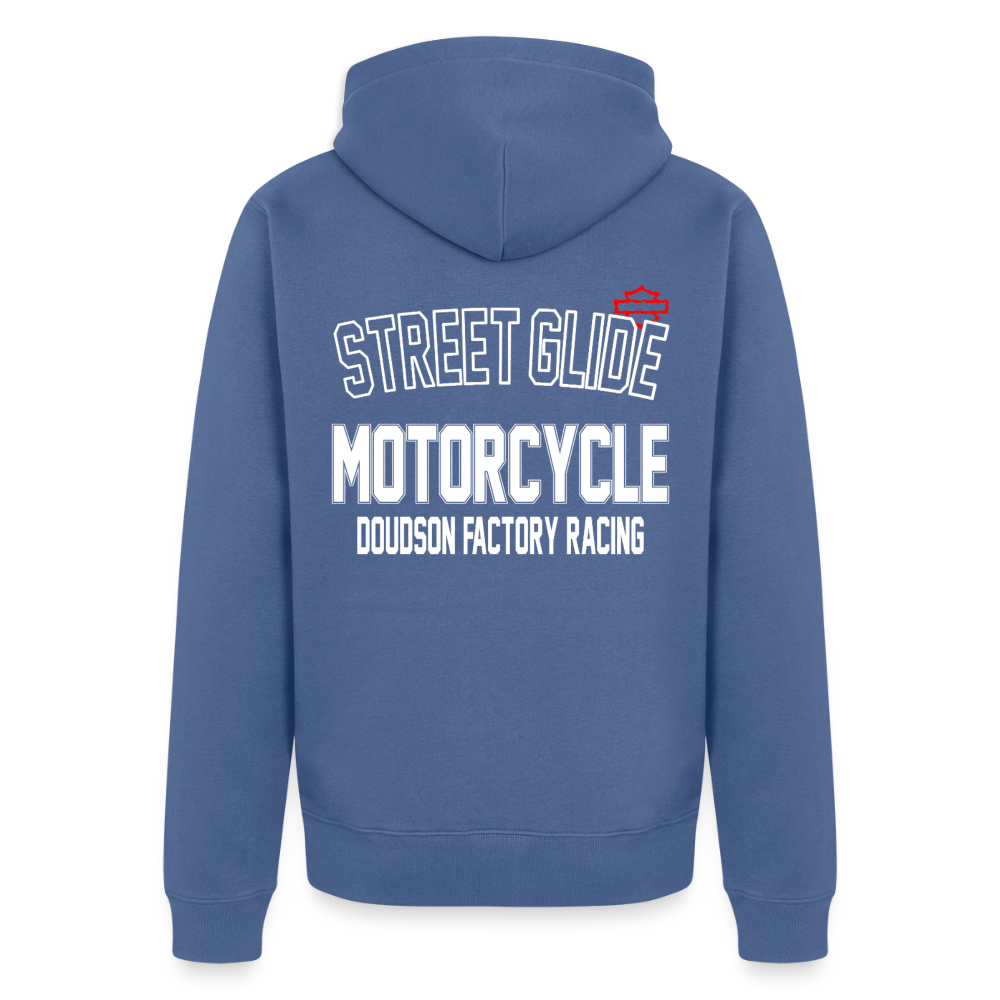 HD - STREETGLIDE - Veste à capuche Premium Homme - bleu pigeon
