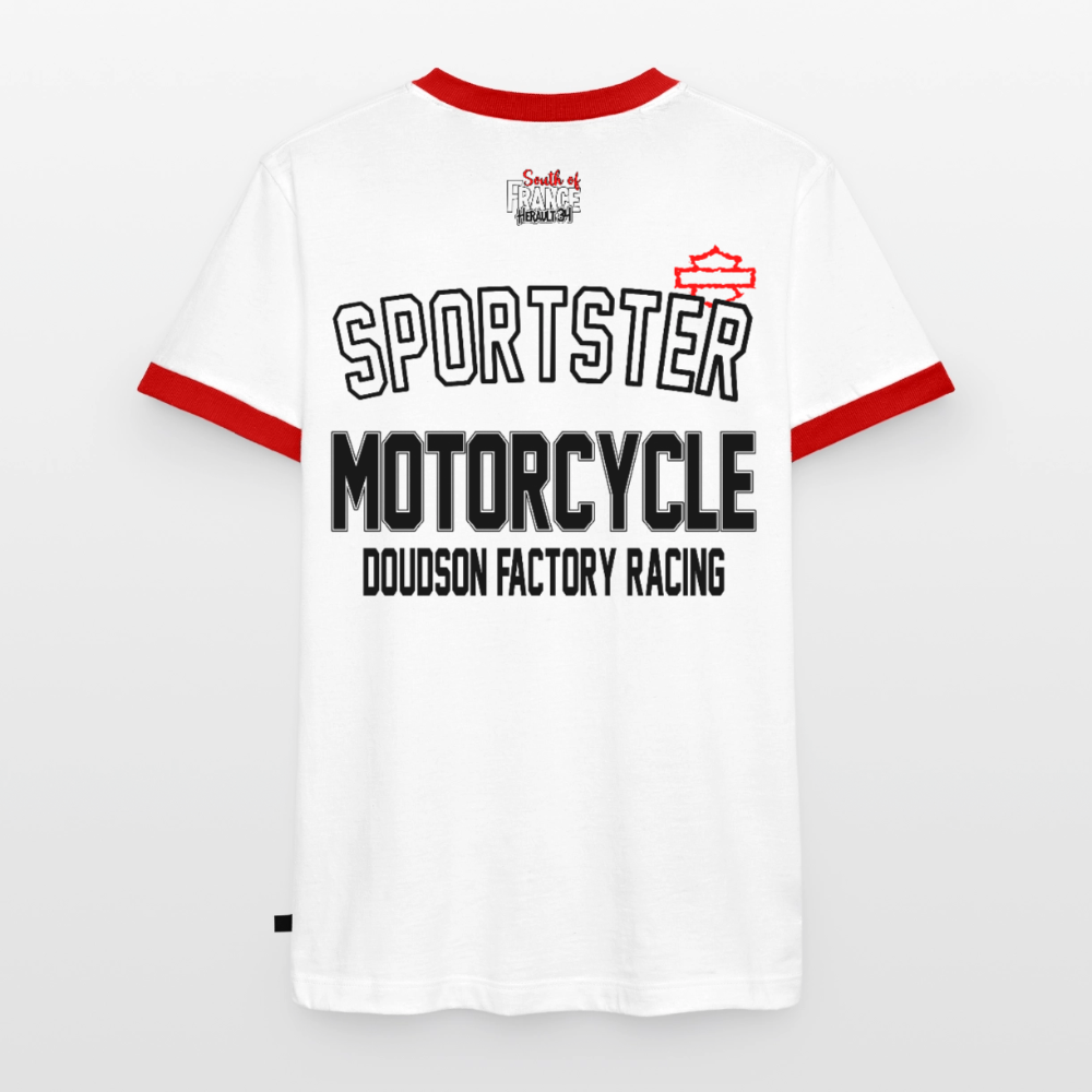 HD - Sportster - blanc/rouge 