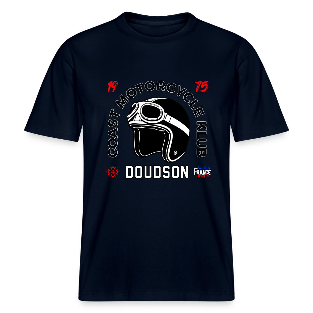 T-shirt moto Coast Motorcycle Klub – DOUDSON - marine