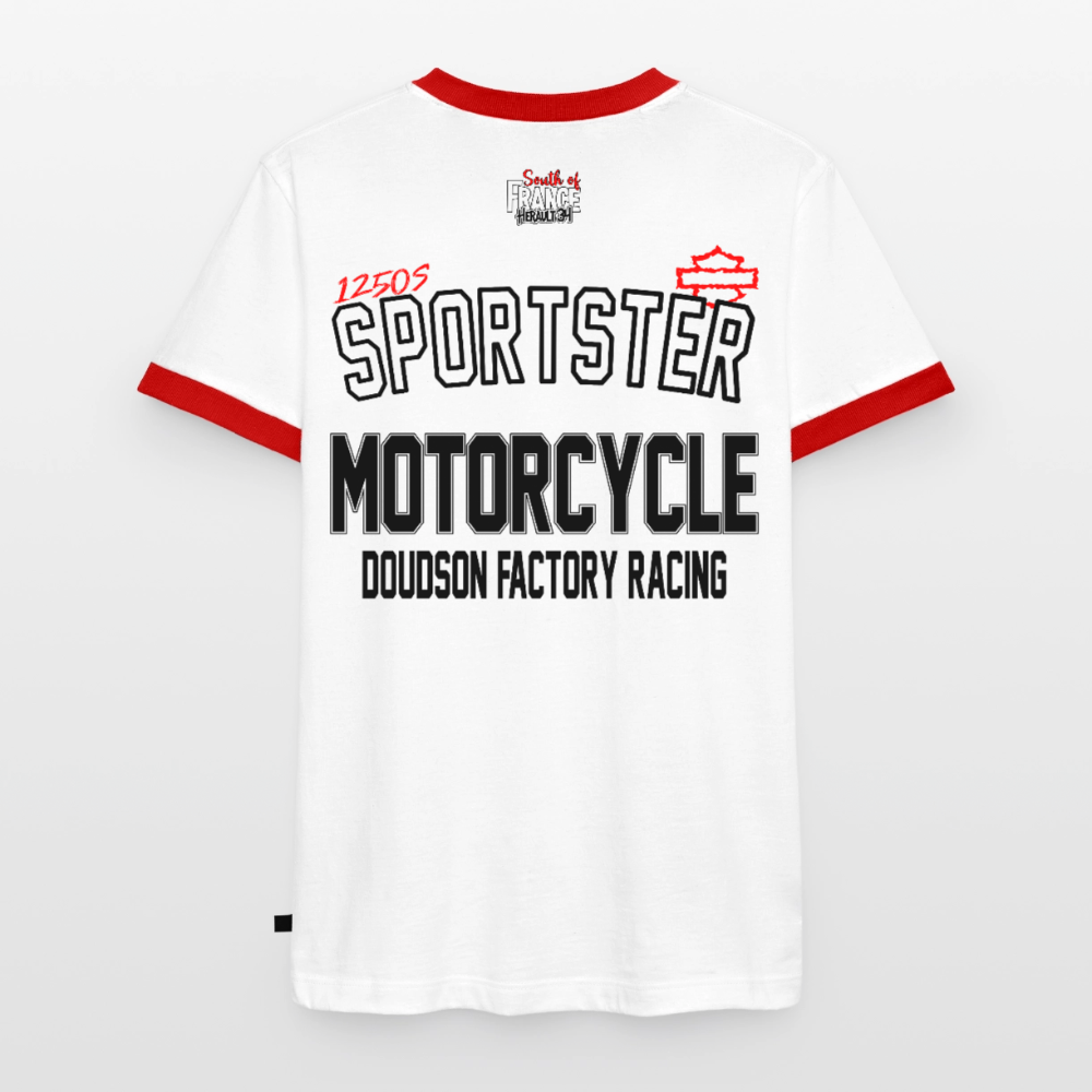 HD - Sportster 1250S - blanc/rouge 