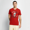 Bones - Skateboard - classique col V - rouge