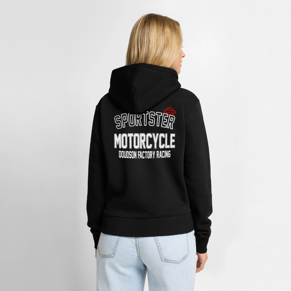 HD - Sportster - à capuche Premium pour femmes - noir