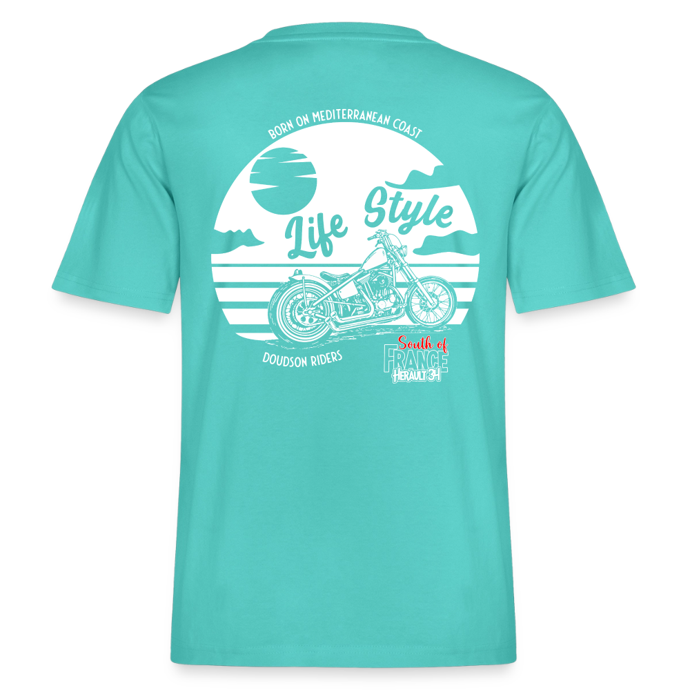 Rider Landscape - LifeStyle - bleu piscine