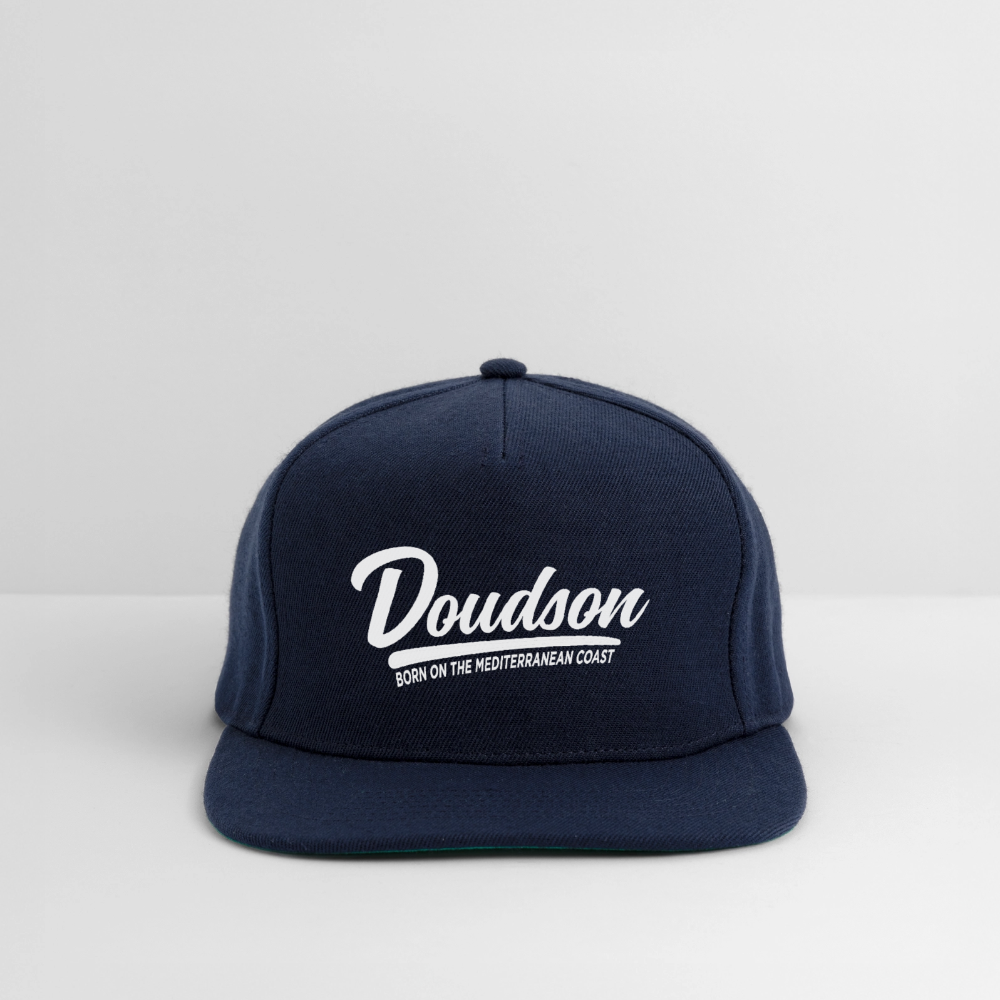 Casquette snapback - marine/marine