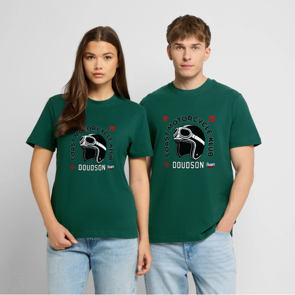T-shirt moto Coast Motorcycle Klub – DOUDSON - forêt
