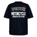 T-shirt oversize moto SPORTSTER – DOUDSON FACTORY RACING - bleu marine