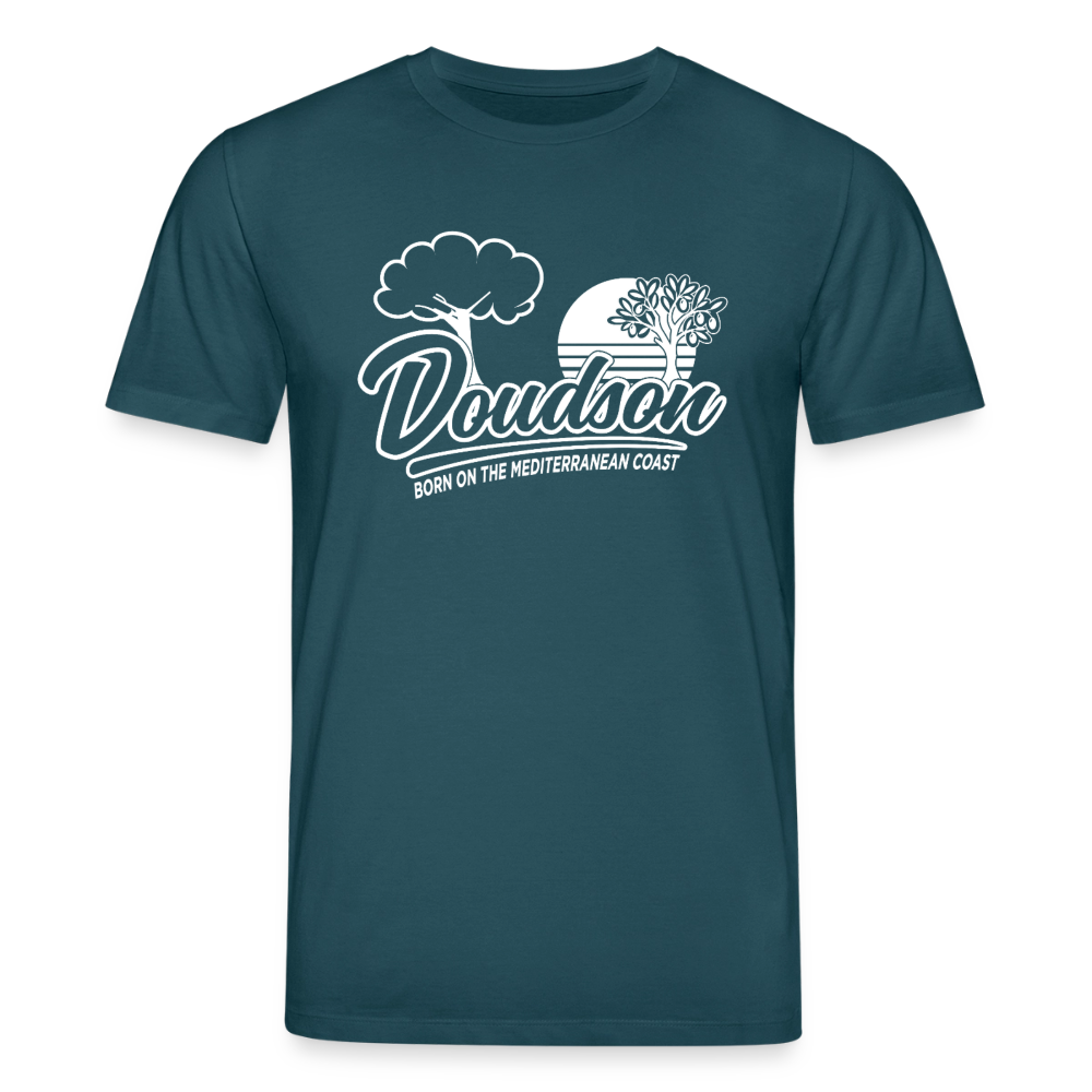 T-shirt moto SPORTSTER – DOUDSON FACTORY RACING - bleu pétrole foncé