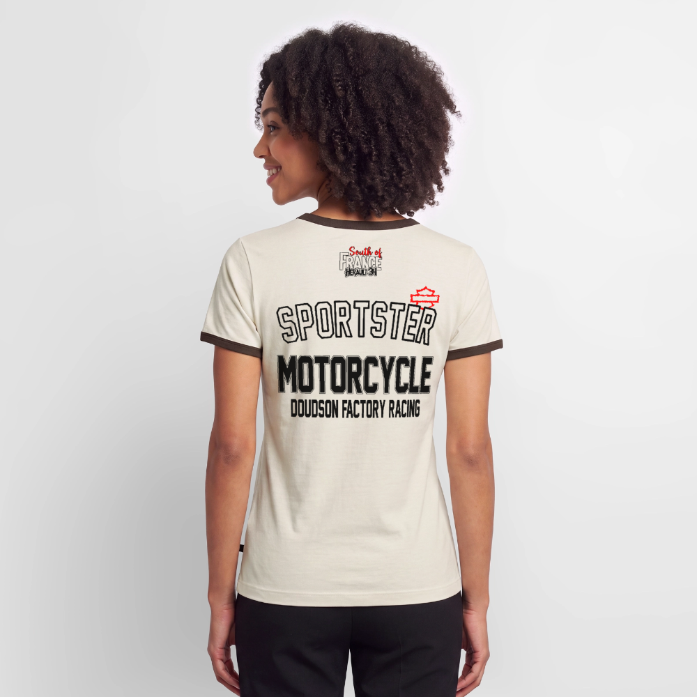 HD - Sportster - Femme - blanc cassé/brun foncé