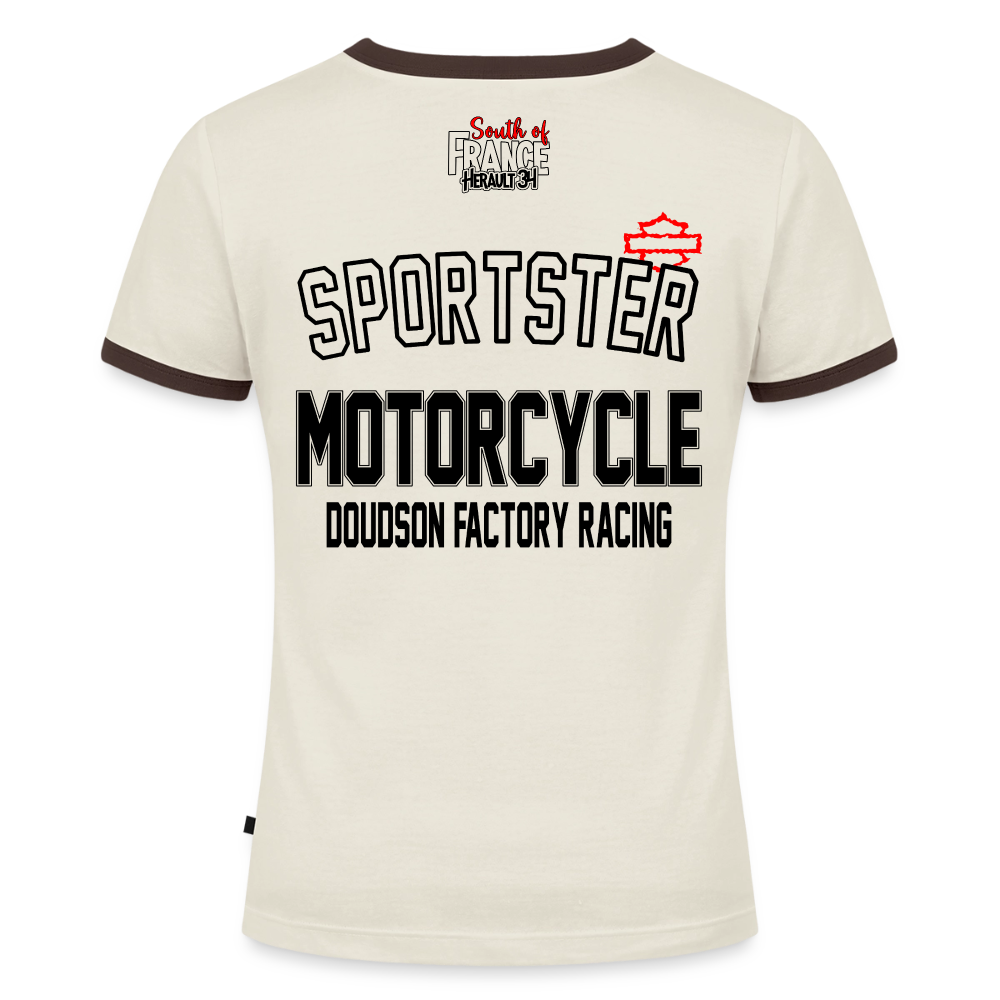 HD - Sportster - Femme - blanc cassé/brun foncé