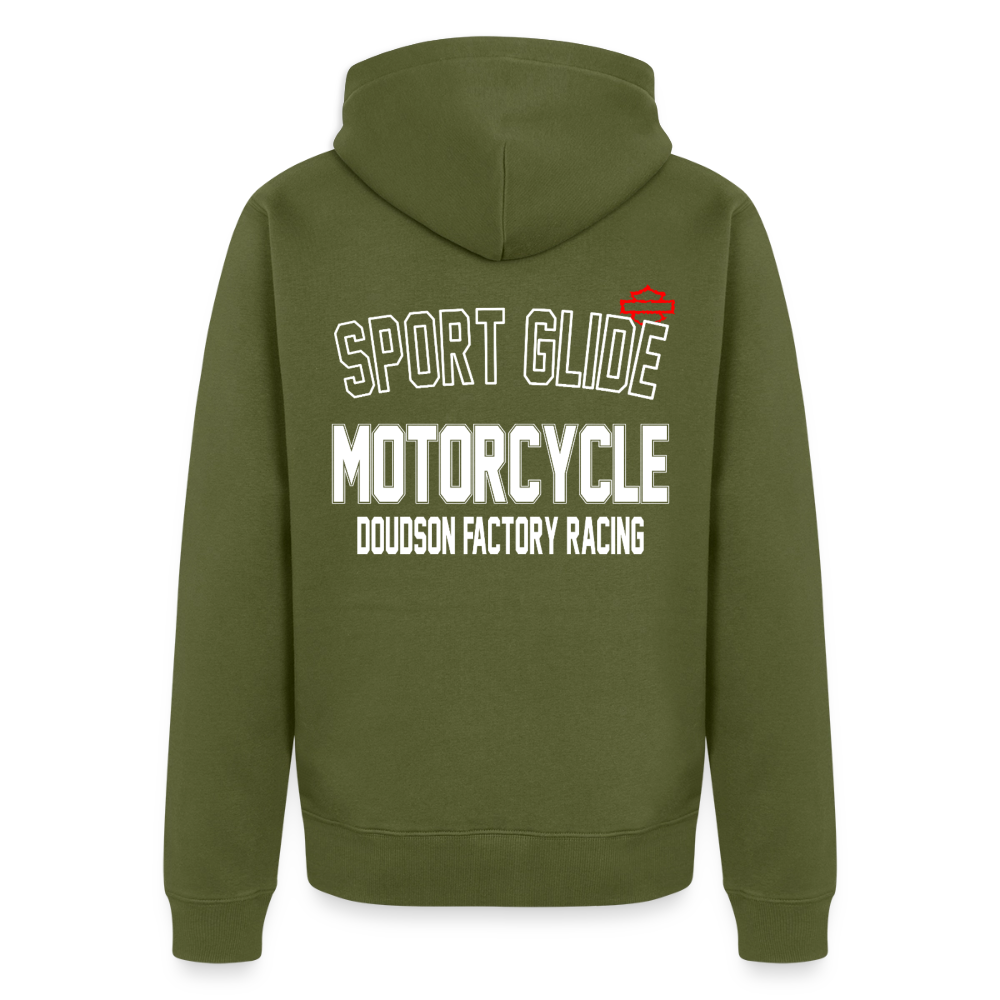 HD - SPORT GLIDE - Veste à capuche Premium Homme - kaki
