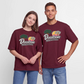 Original - Premium bio oversize Unisexe - bourgogne