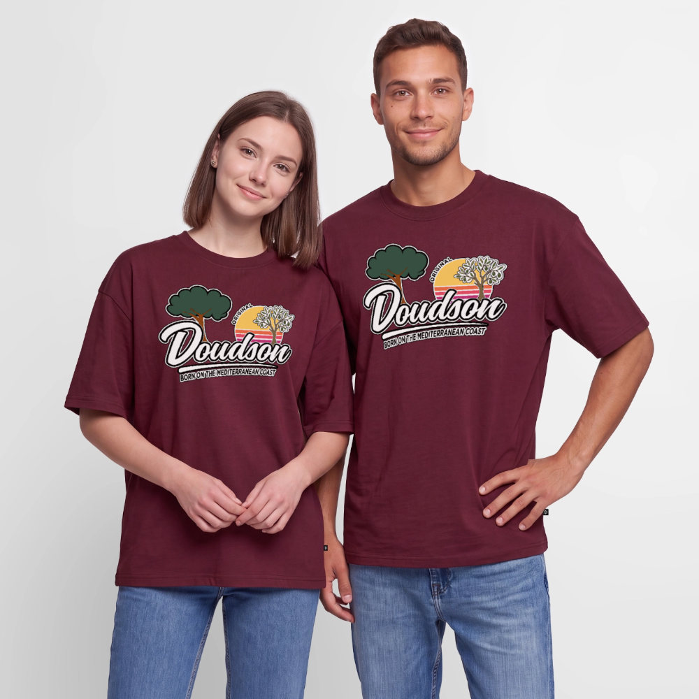 Original - Premium bio oversize Unisexe - bourgogne