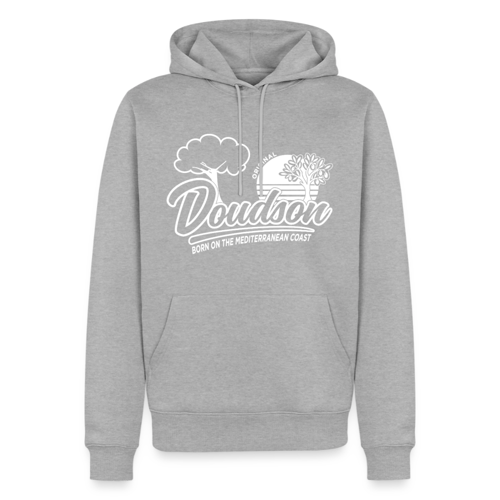 Original White - à capuche Premium - gris chiné