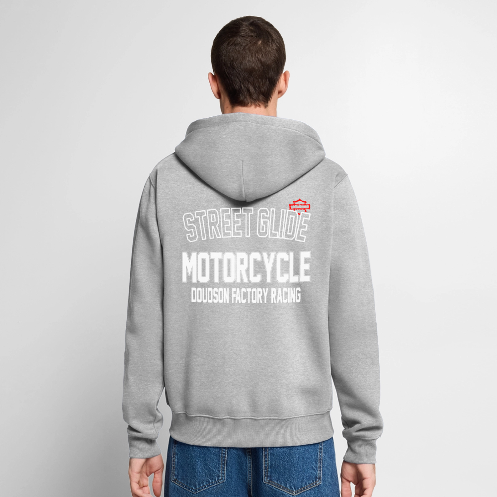 HD - STREETGLIDE - Veste à capuche Premium Homme - gris chiné