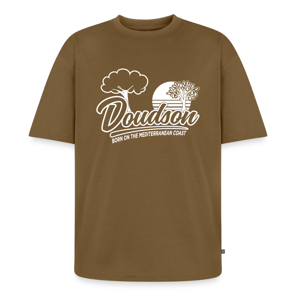 T-shirt oversize moto Sport Glide – DOUDSON FACTORY RACING - marron noisette