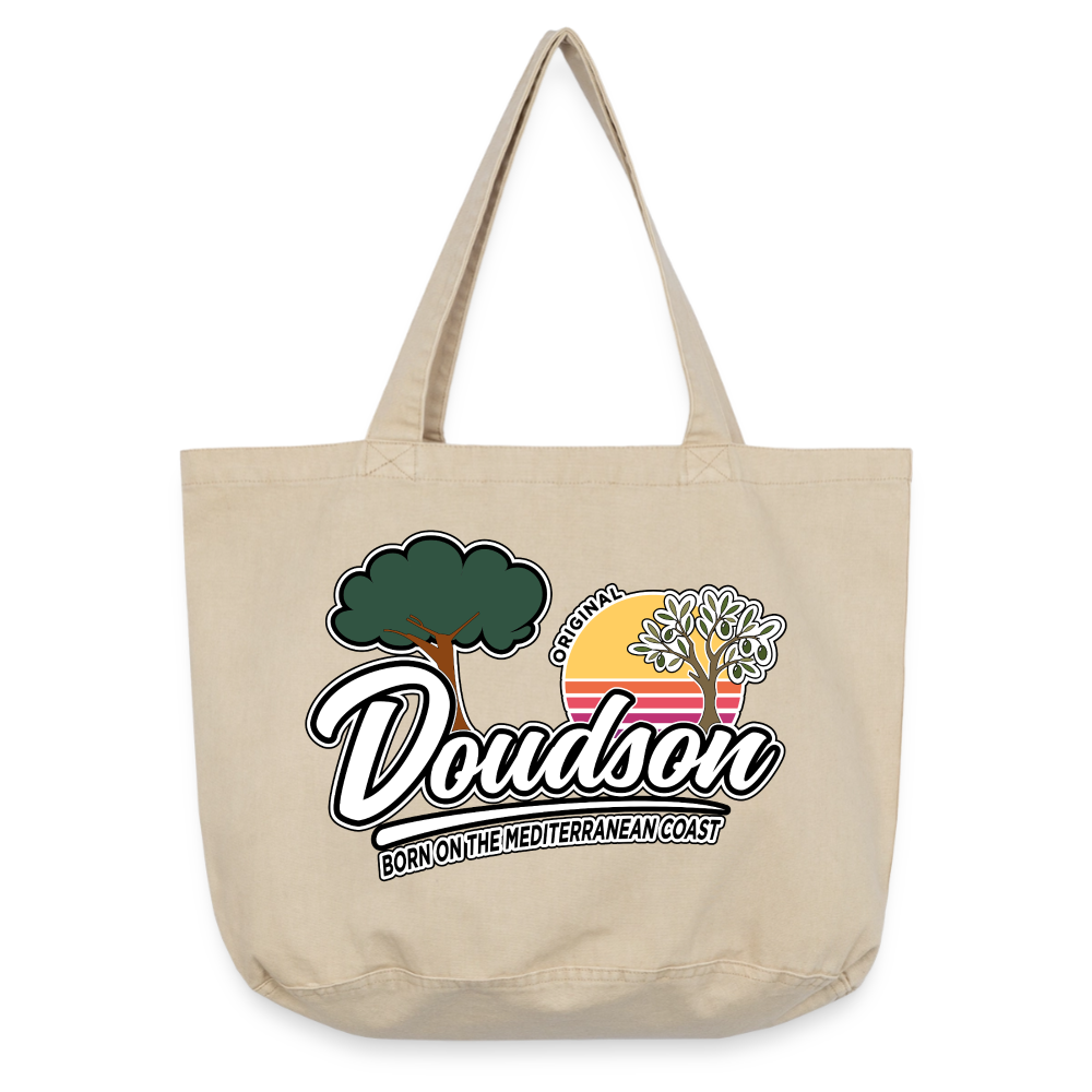 Sac cabas vintage délavé - sable vintage 