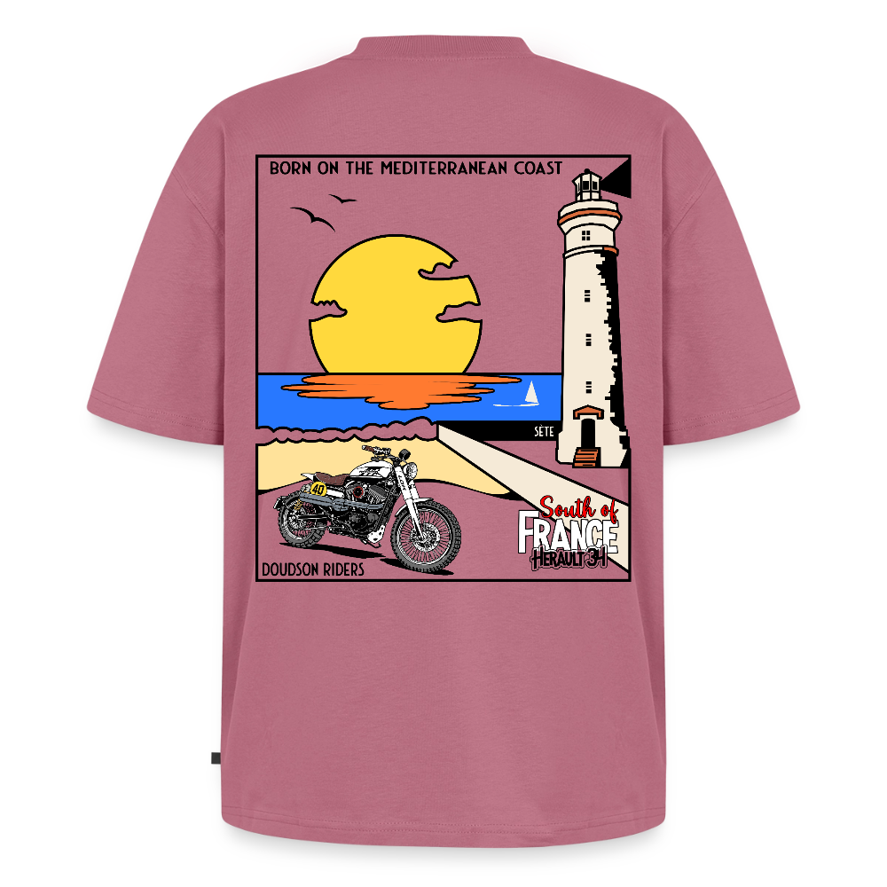Rider Landscape - Phare de Sète - couleur - mauve