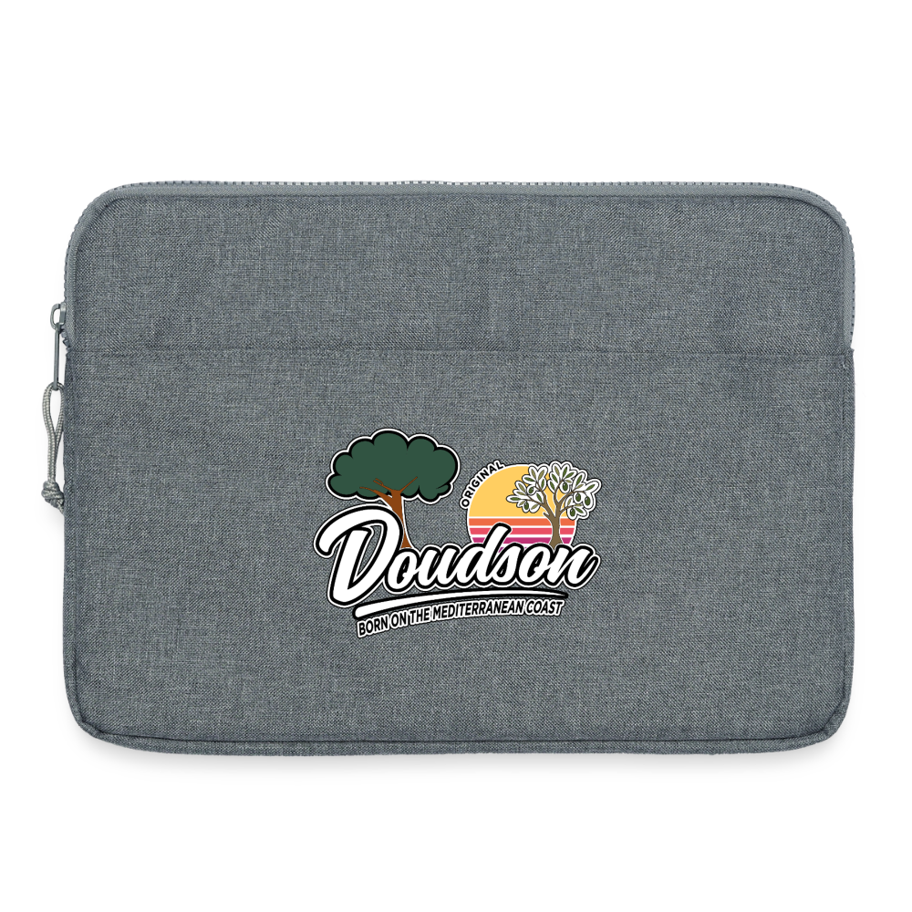 Sacoche ordinateur 15 pouces DOUDSON - gris chiné