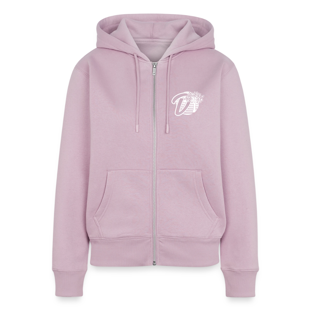 Veste à capuche zippée moto Low Rider ST – DOUDSON Factory Racing - rose poudré