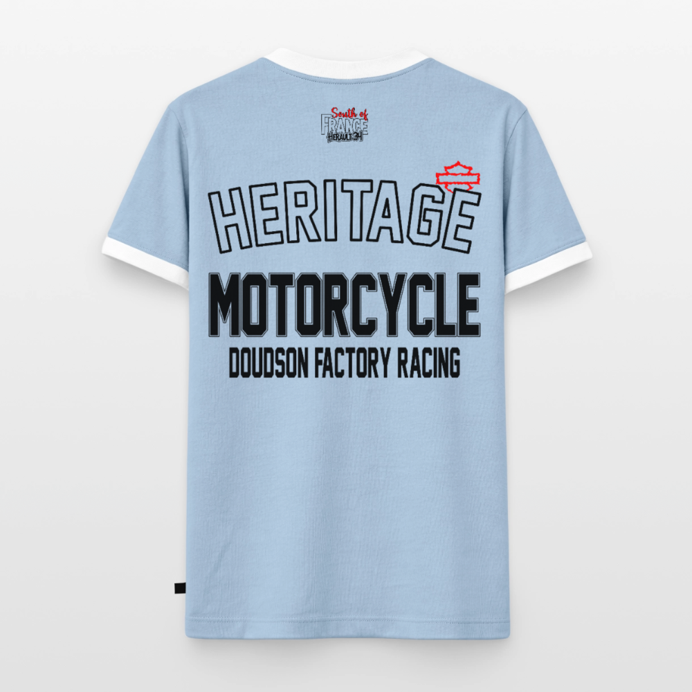 HD - Héritage - bleu clair/blanc 