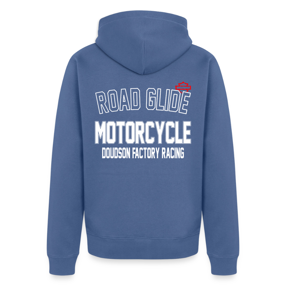 HD - ROADGLIDE - Veste à capuche Premium Homme - bleu pigeon
