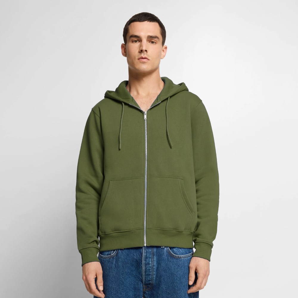 HD - HERITAGE - Veste à capuche Premium Homme - kaki
