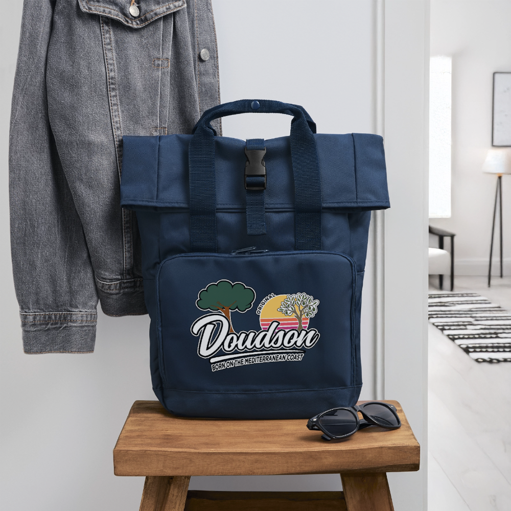 Sac à dos Roll Top DOUDSON - bleu marine