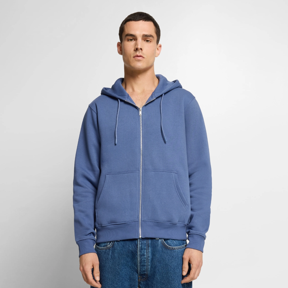 HD - SPORT GLIDE - Veste à capuche Premium Homme - bleu pigeon