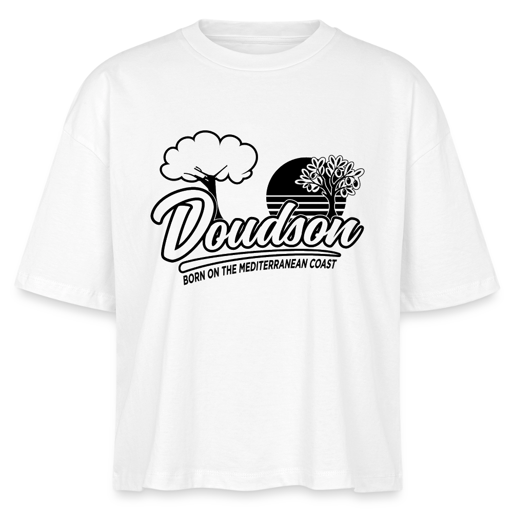T-shirt femme Sport Glide Oversize Bio – DOUDSON Factory Racing - blanc