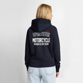 HD - Sportster - à capuche Premium pour femmes - bleu marine