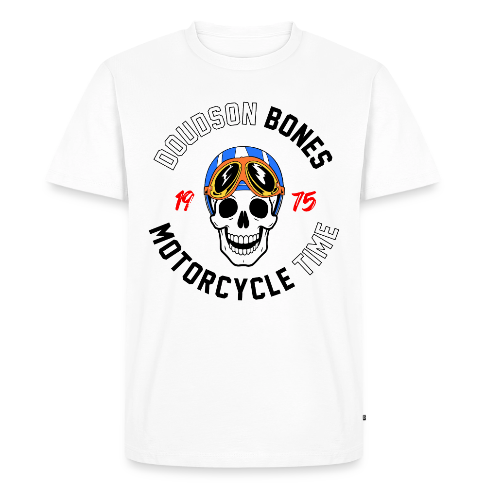 Bones - Motorcycle - Premium - blanc