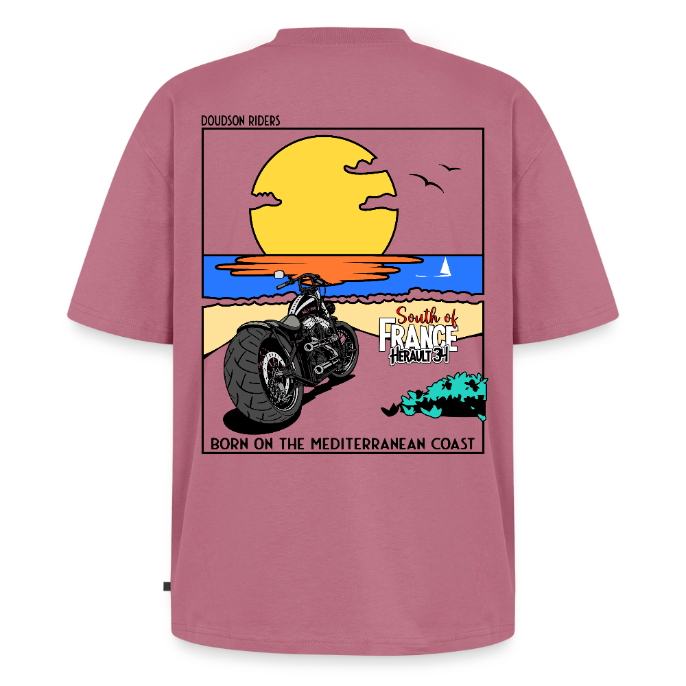 Rider Landscape - Plage - couleur - mauve