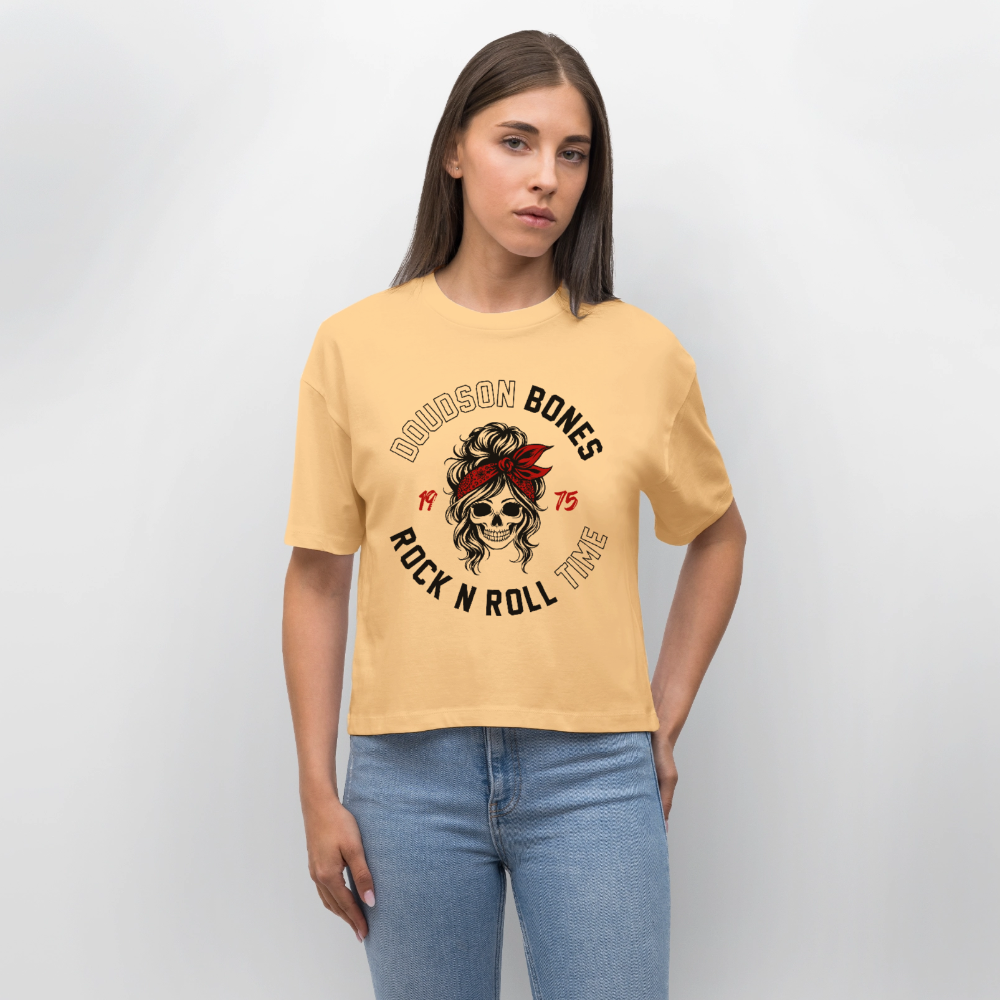 Bones - Rock'N'Roll - T-shirt bio NOVA Stanley/Stella Femme - nèfle du Japon