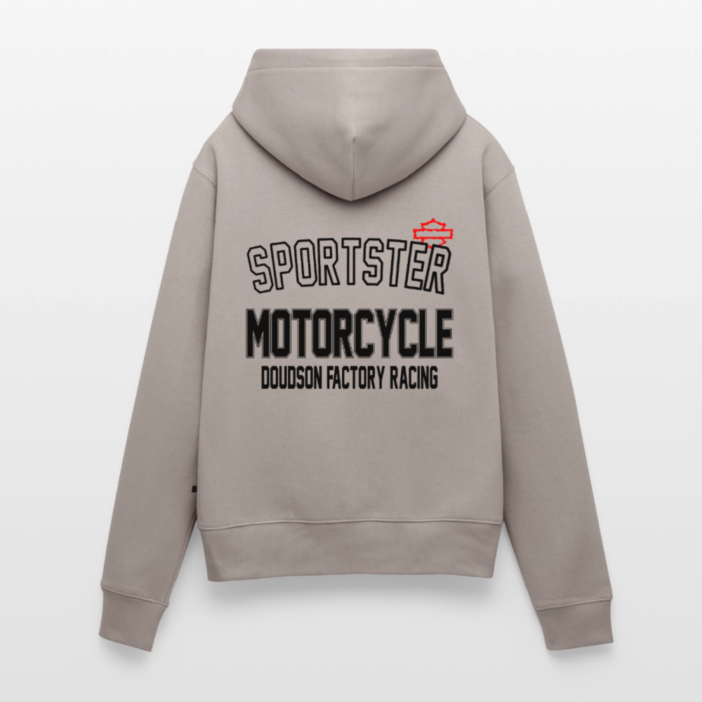 HD - Sportster - à capuche Premium pour femmes - taupe