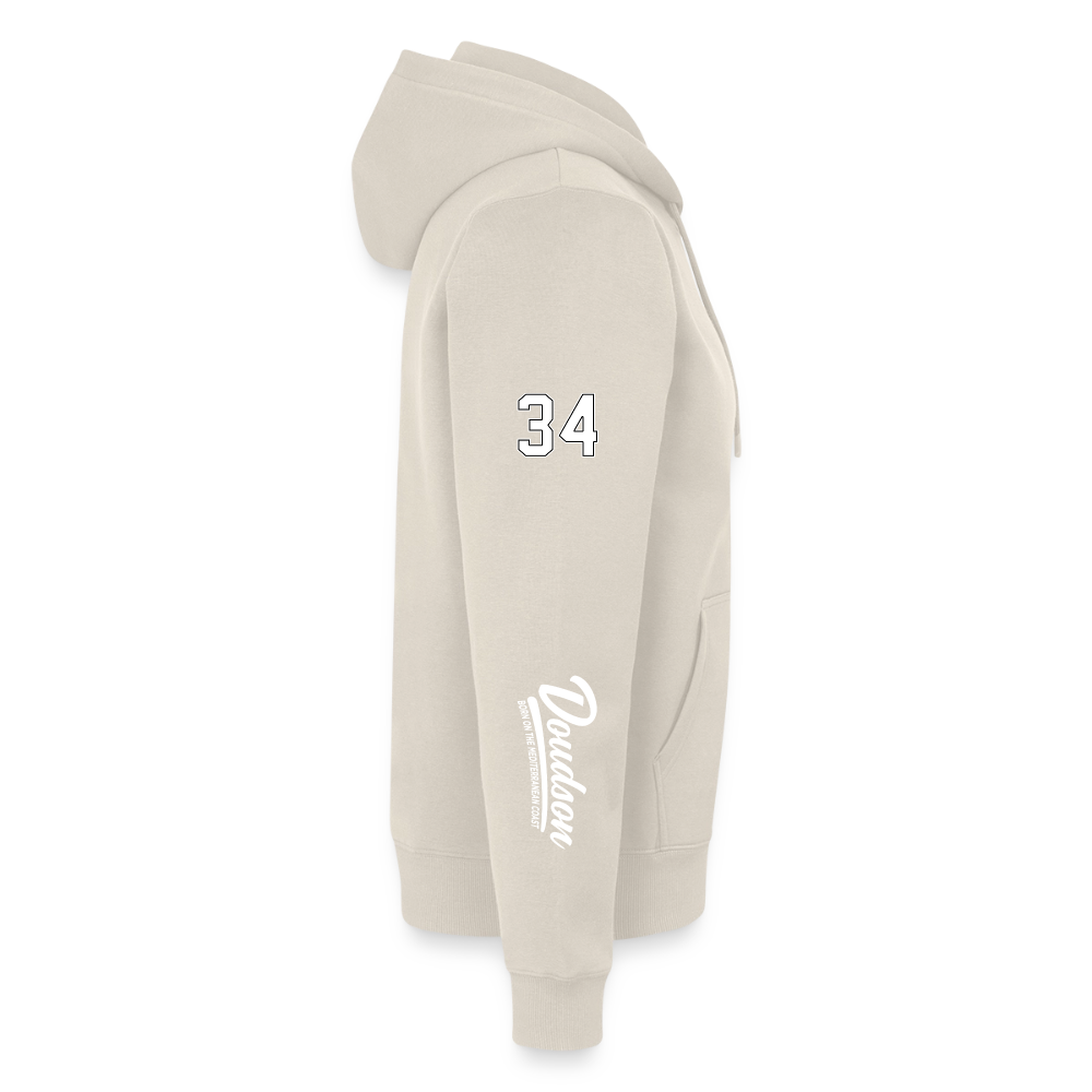 Veste à capuche Premium Homme - beige